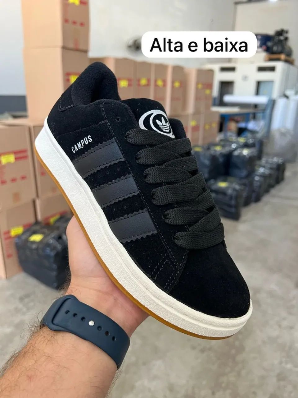 ADIDAS CAMPUS PRIMEIRA LINHA ATACADO - Foto 5