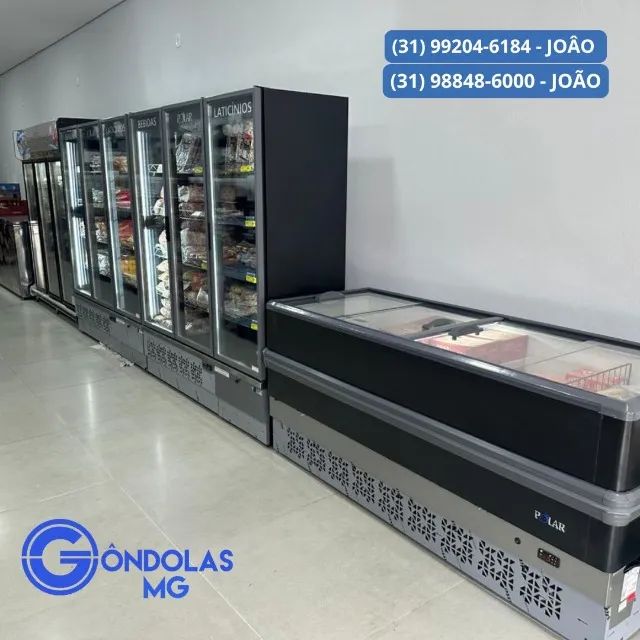 Ilha Para Congelados - Refrigeração Comercial Profissional