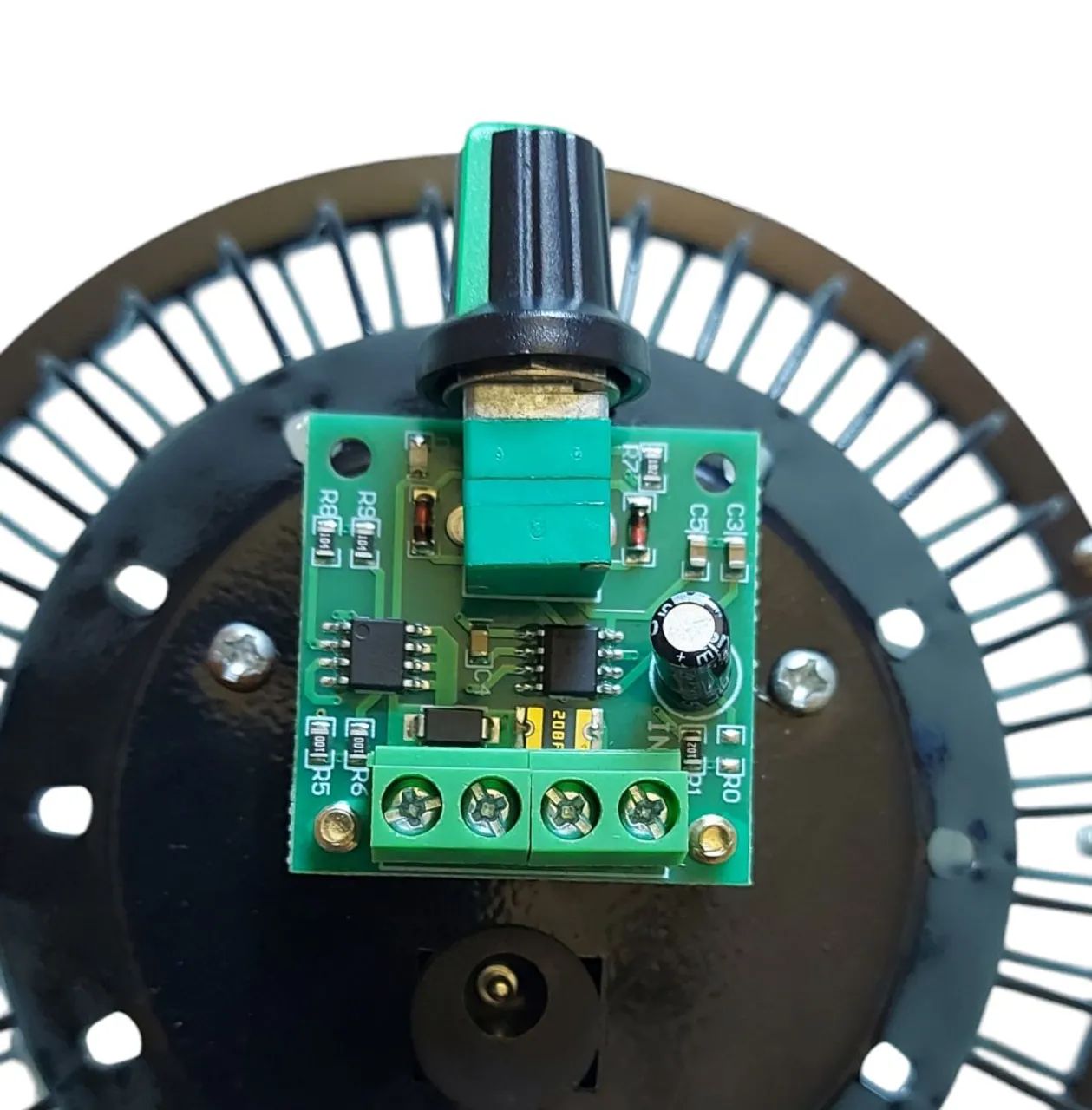 Ventilador de mesa 12 Volts (Com Fonte Bivolt) - Foto 4