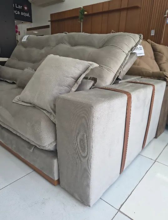 Sofá Retrátil Mônaco 2.3 - Foto 2