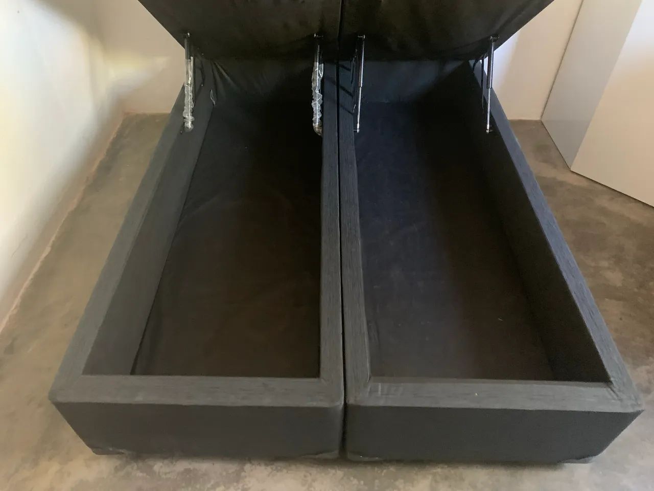 Cama de casal Baú e colchão Ortopédico  - Foto 5