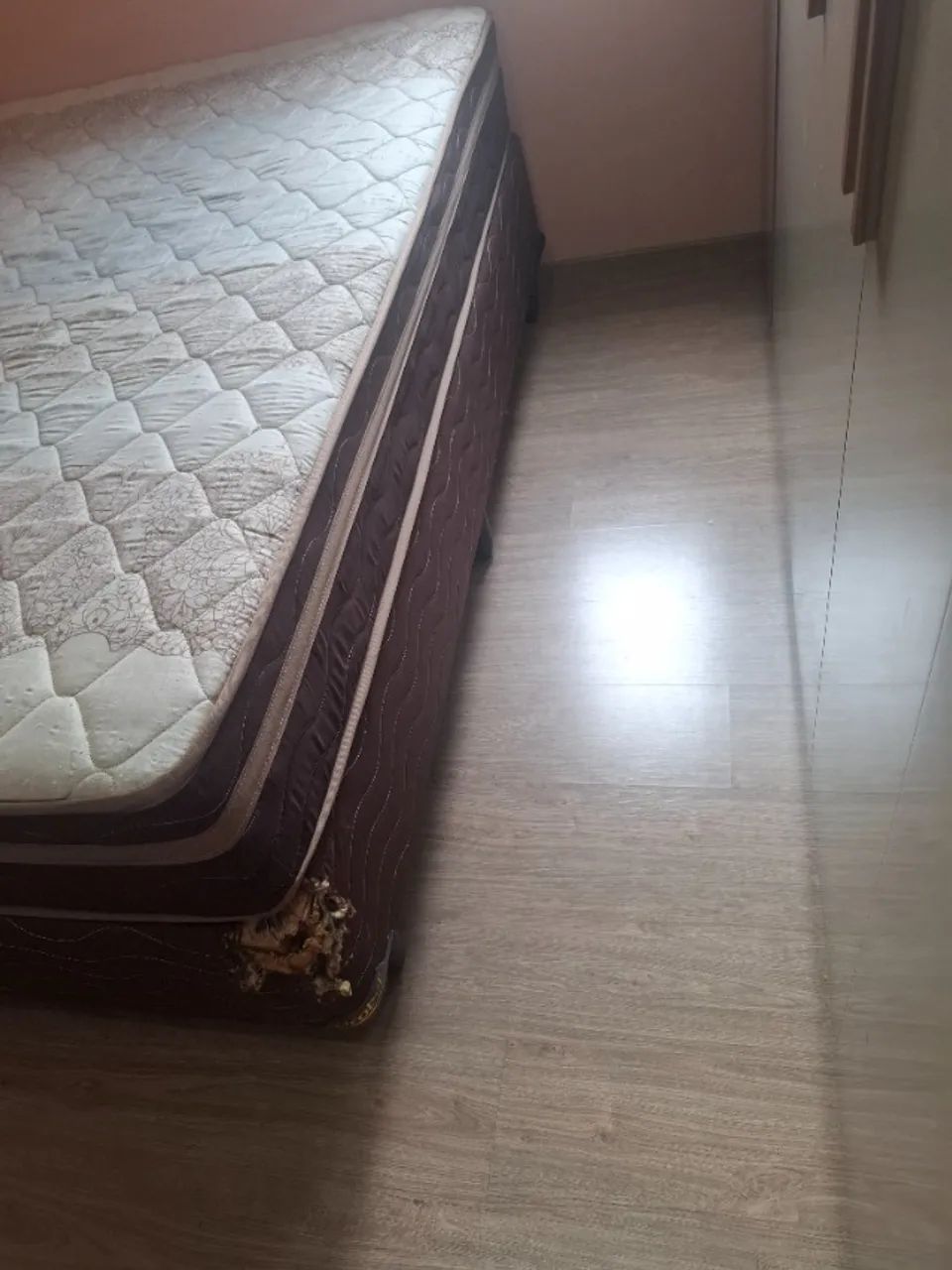 Cama Casal Box + Colchão - Foto 4
