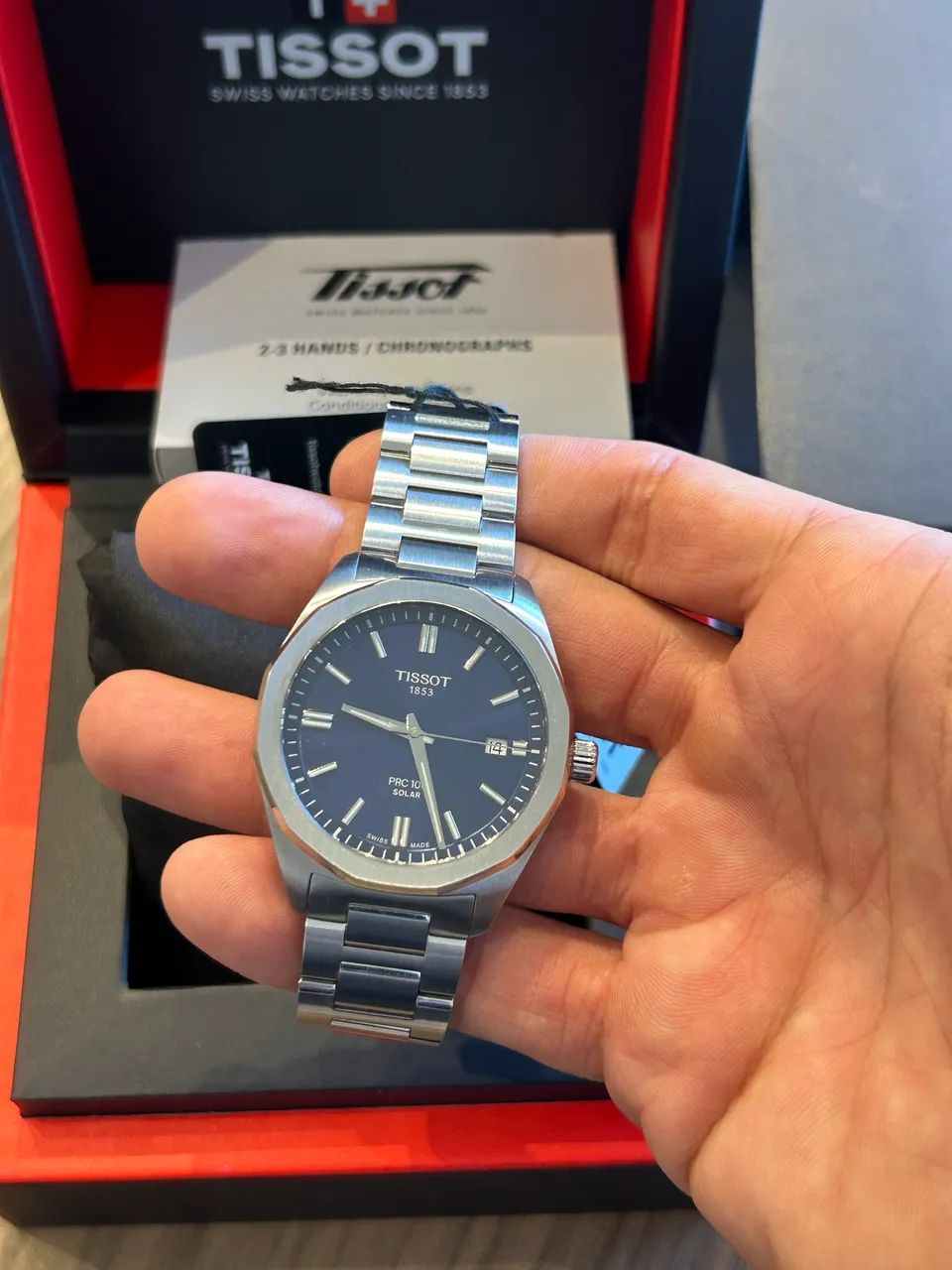 Relógio Tissot PRC 100 Solar 39mm - Foto 2