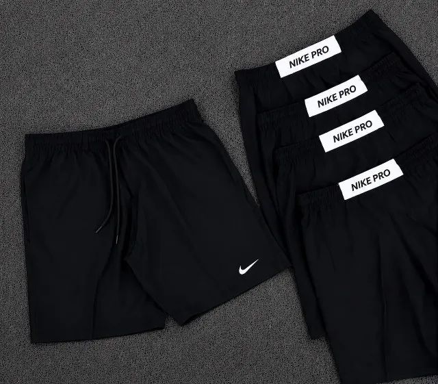 Short Elastano Nike Preto