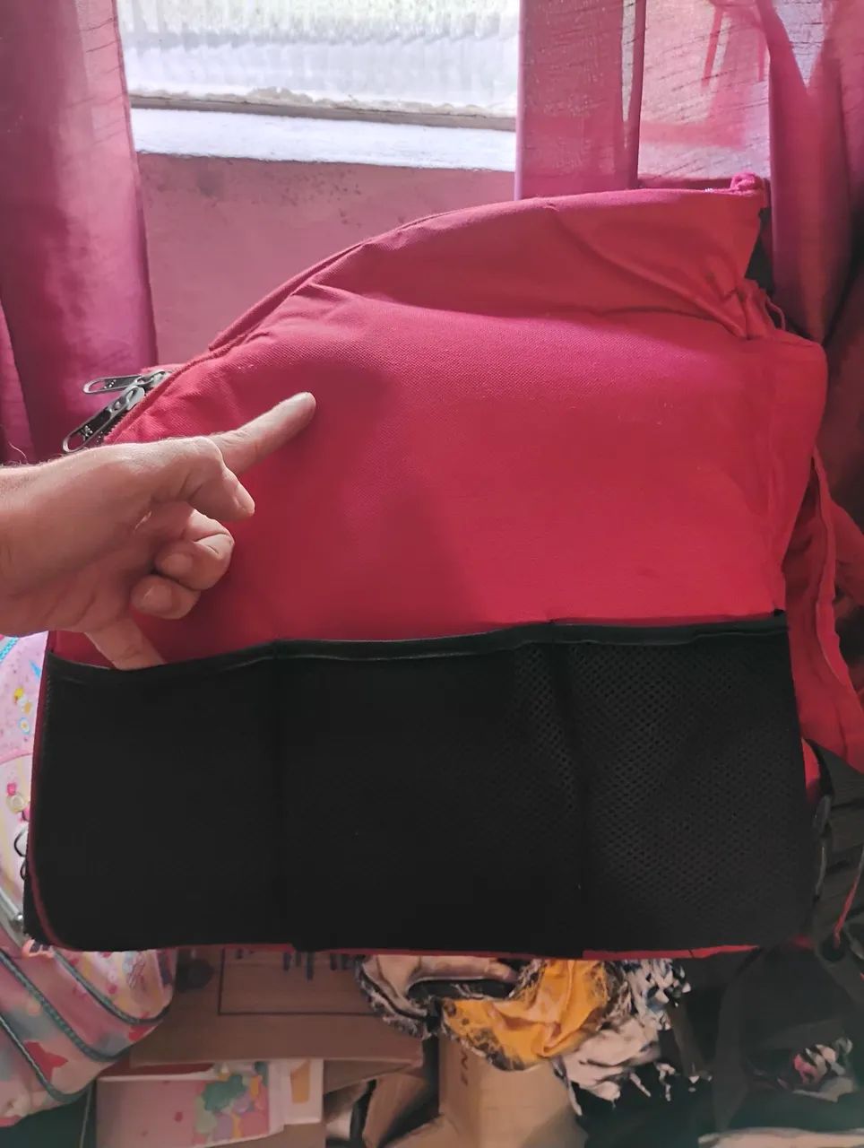 Mochila Bag Nylon para entregas com isopor  - Foto 3