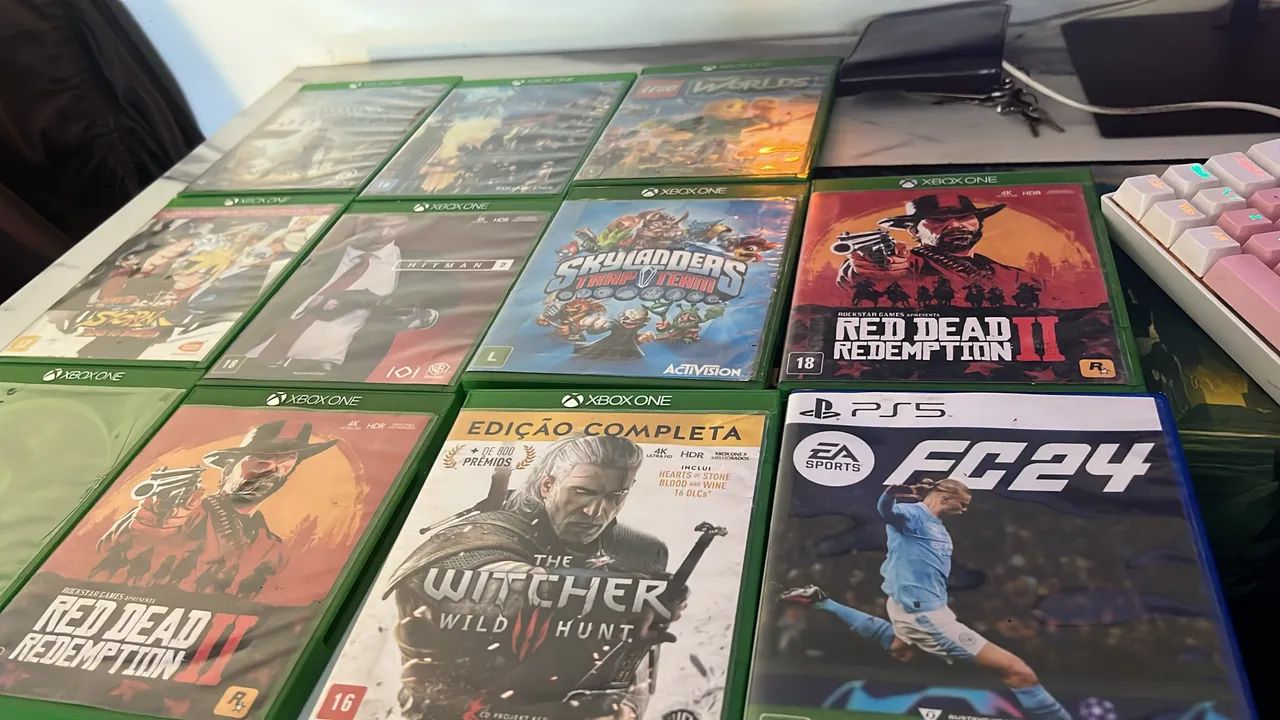 Jogos de Xbox one e ps5