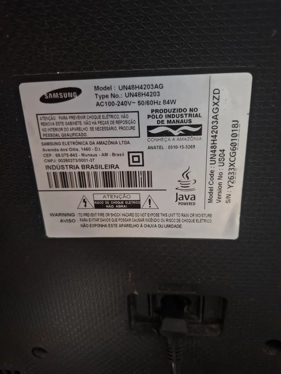 Smart tv samsung 48p - Foto 2