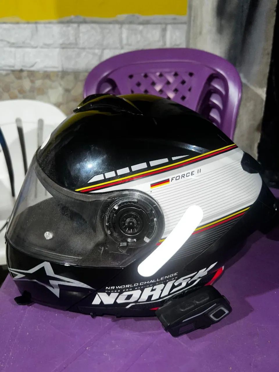 Capacete norisk escamoteável Alemanha  - Foto 4