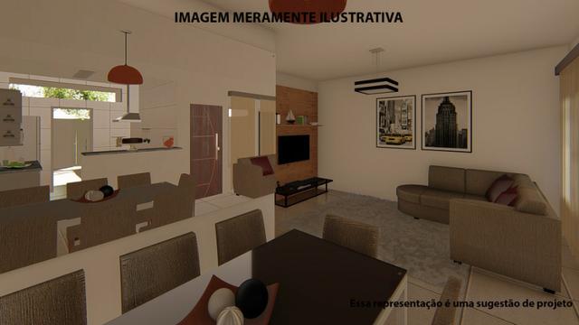 Residência de 70 m² c/ 2 quarto - Jardim Novo Bongiovani - Foto 16