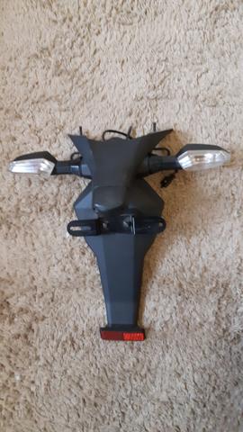 Rabeta suporte placa ninja 650 - Foto 2