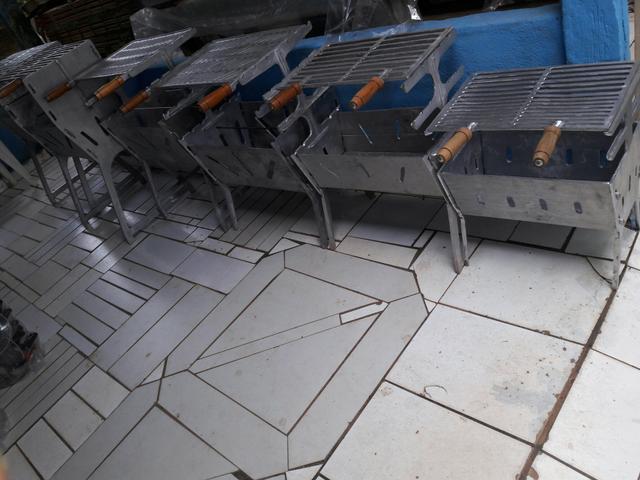 Promoção de churrasqueiras desmontavel