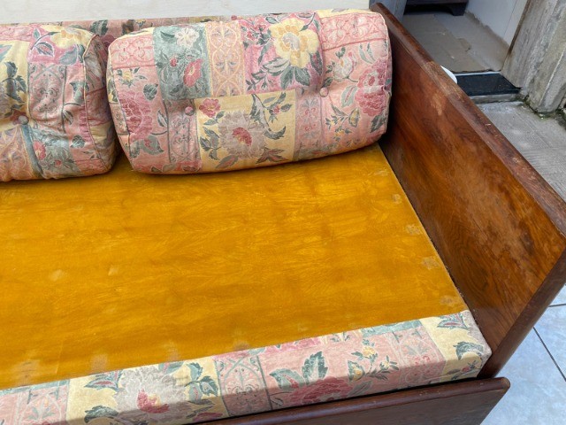 Autêntico Sofá Bi-Cama Sérgio Rodrigues em Jacarandá - Foto 4