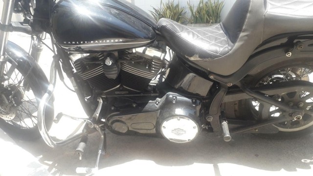 HARLEY DAVIDSON BLACKLINE SOFTAIL 2013