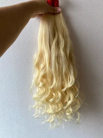 Cabelo loiro vietnamita de 65 e 75cm  - Foto 3