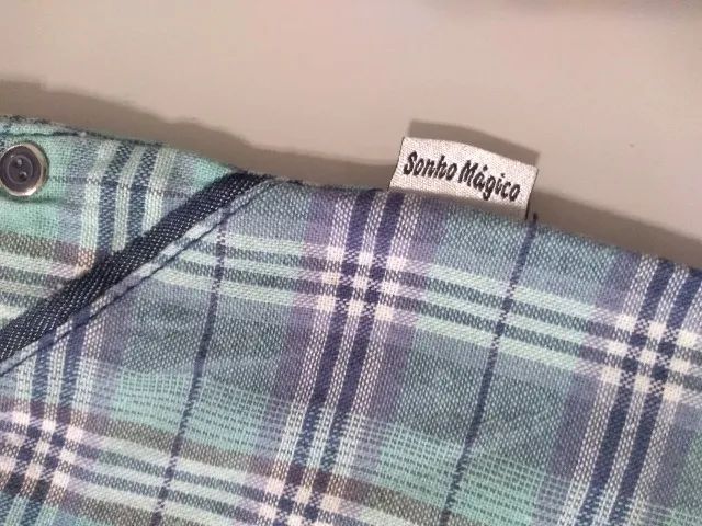 Jardineira marca Sonho Mágico, tamanho M (4 a 6 meses) - Foto 4