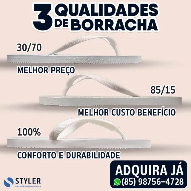 Chinelos Personalizados (Direto da Fábrica) - Foto 5