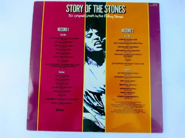 LP Álbum duplo Vinil Rolling Stones - Raridade