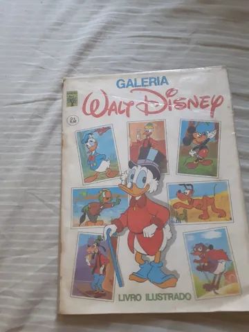 Álbum de figurinha Disney 1976