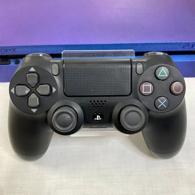 Ps4 Slim 500gb Prata Seminovo + 2 Jogos Garantia E Nota