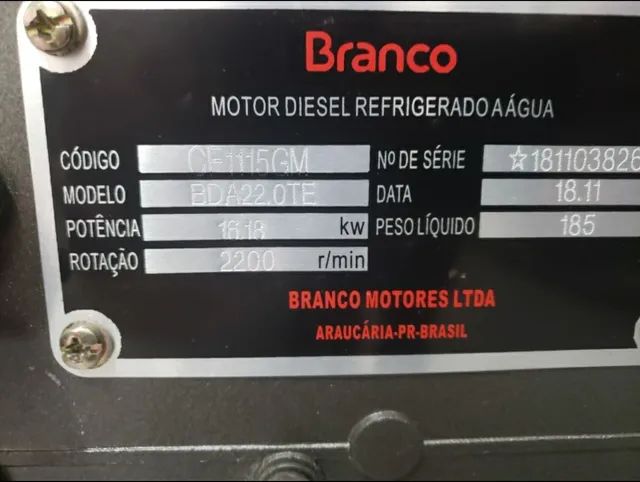 Motor estacionário - venda ou troca 