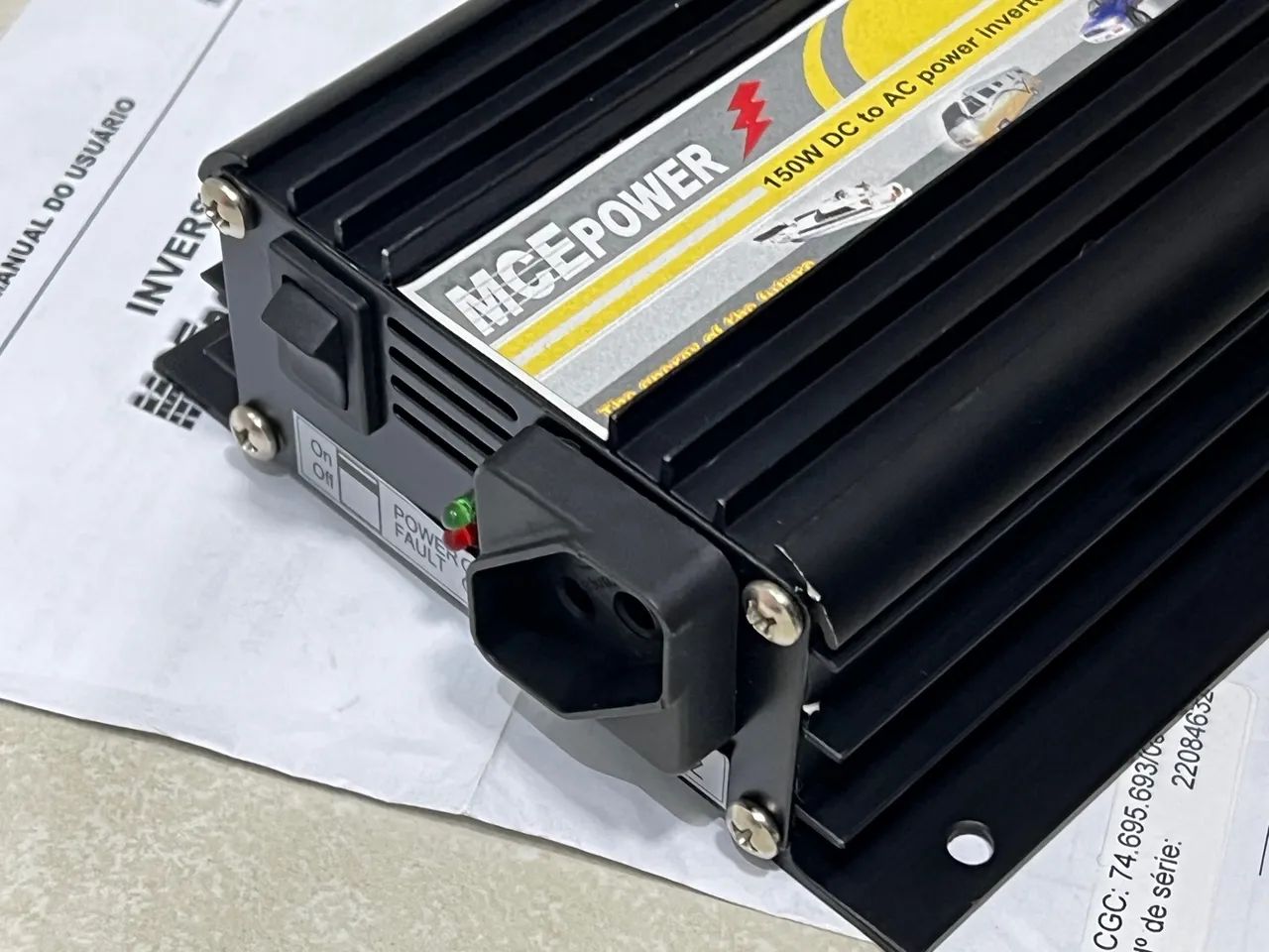 Inversor 12v para 127v MCE Power