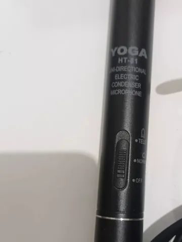 Microfone Yoga HT 81 Com Cabo E Suporte - Foto 5