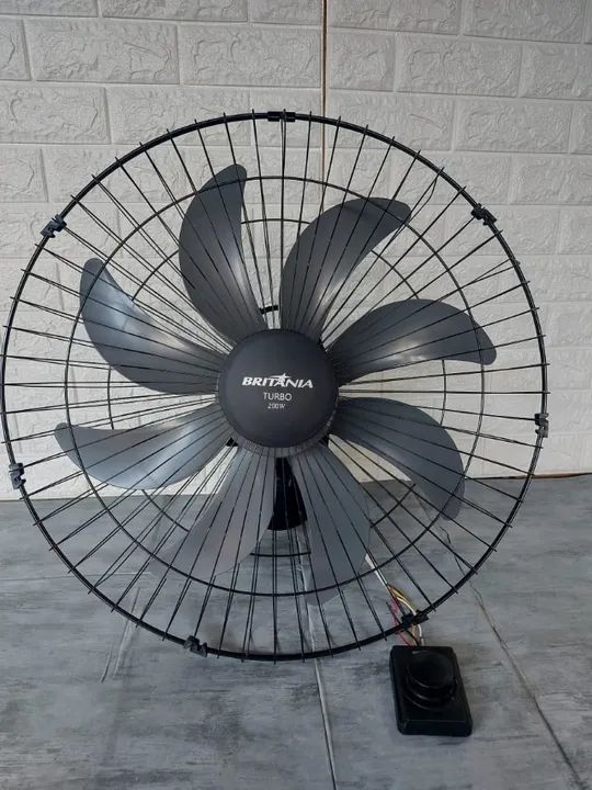 ventilador britania 8 helices 127v 215w - Foto 2