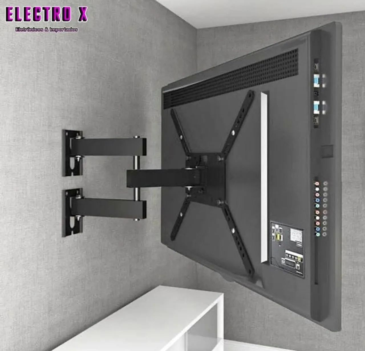 Suporte de tv articulado até 55 polegadas