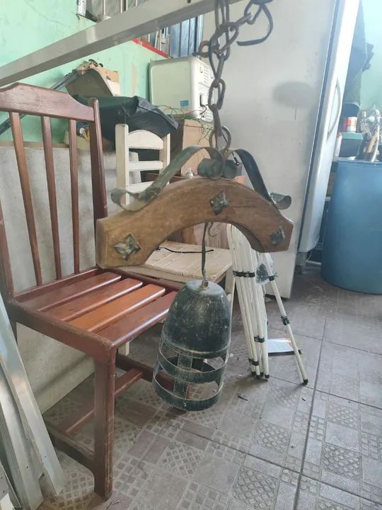 6 Luminárias rústica 