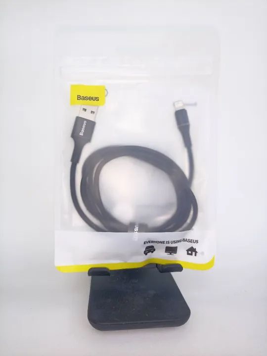 Cabo USB-C para Androido ou iPhone Baseus 1 Metro - Foto 2