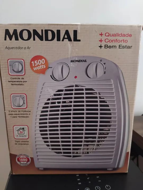 Aquecedor de ar portátil Mondial 110v
