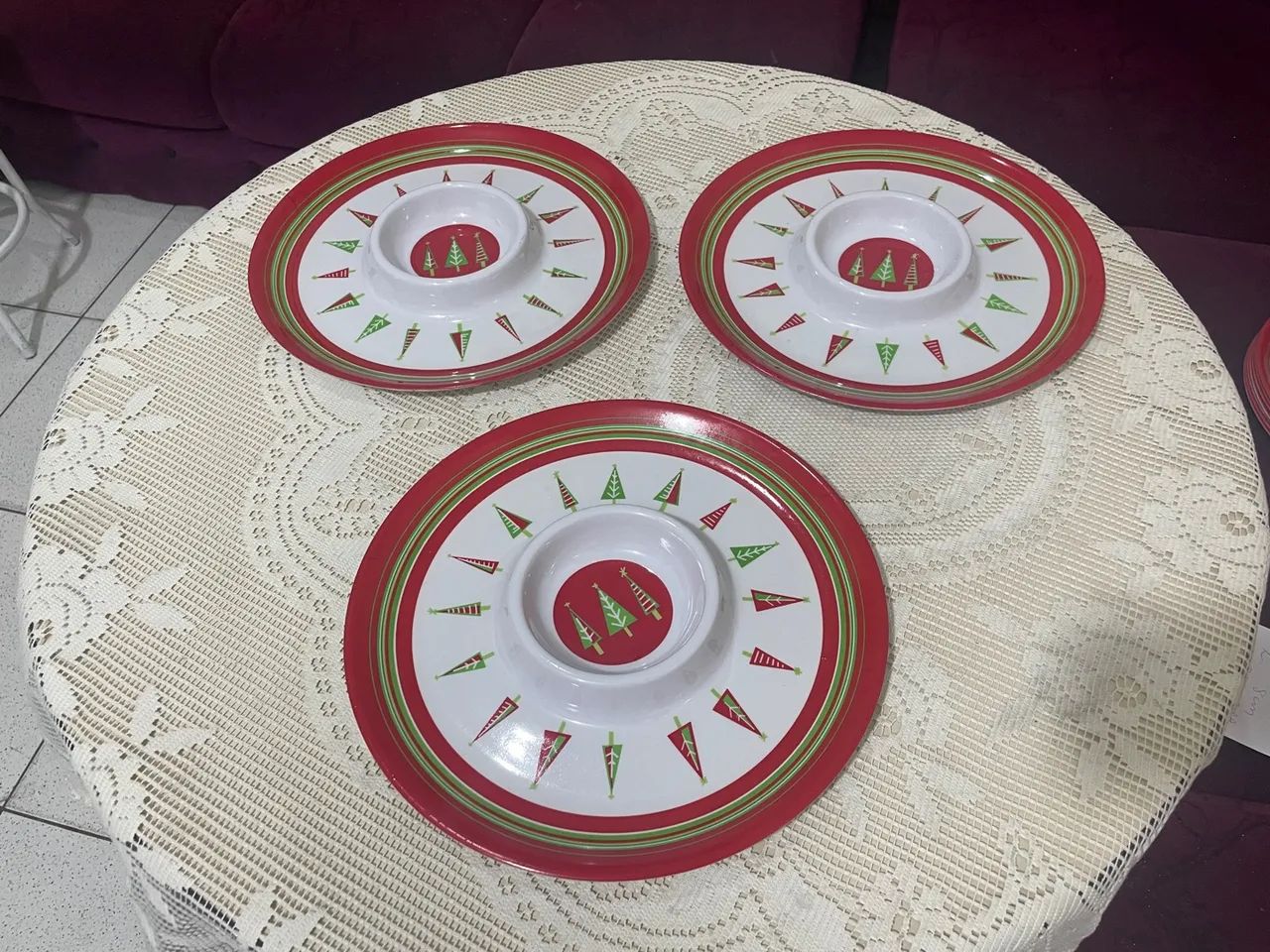 Natal Bandeja para Patê Natalino 10$ cada - Foto 3