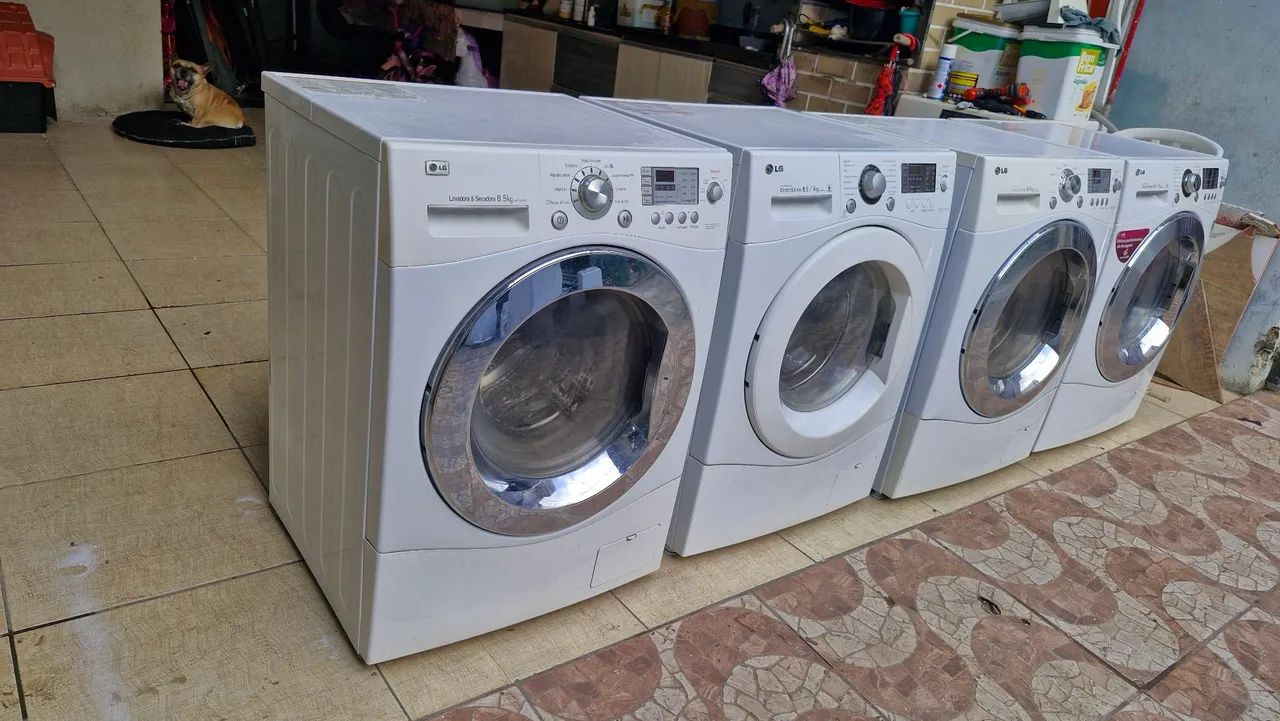 Lava e seca LG, lavadora de roupas secadora  - Foto 3