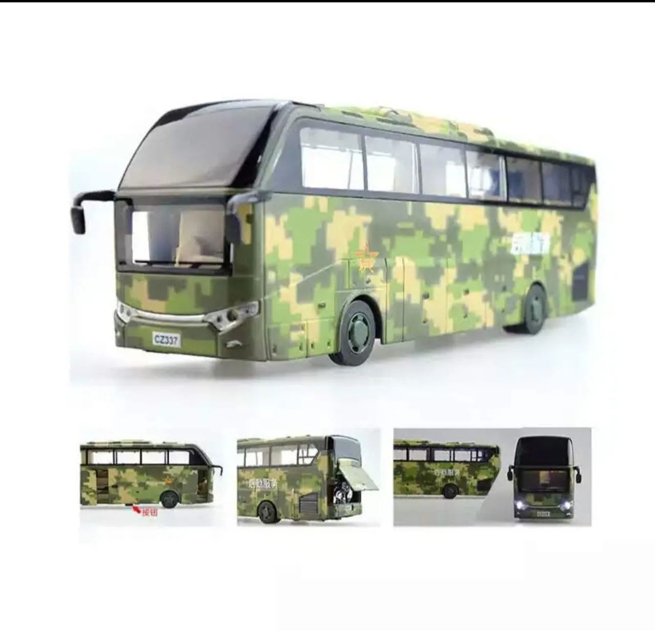 Miniatura ônibus militar  - Foto 4
