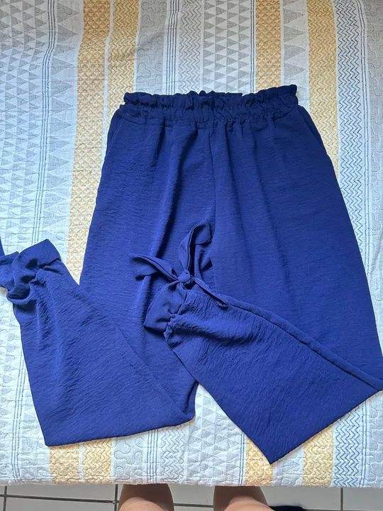 Calça  Azul G