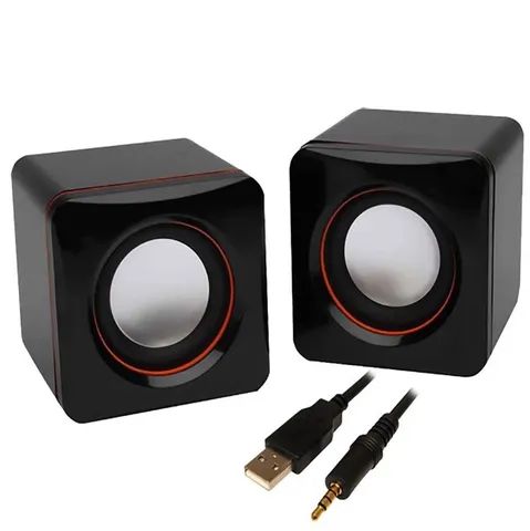 Mini Caixa De Som Para Pc E Notebook Mini Speaker 2.0