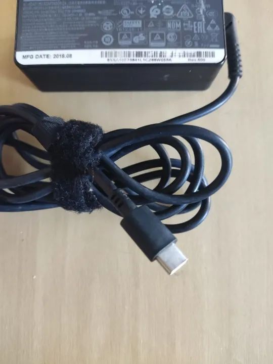* Fonte Lenovo 45w tipo C * - Foto 2