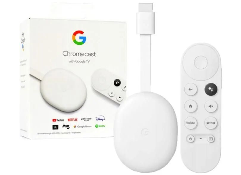 Google Chromecast 4 Smart Tv 4k