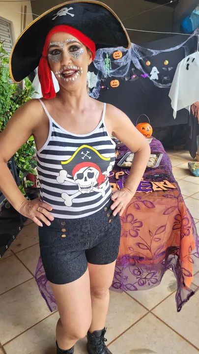 Fantasia Halloween pirata body - Foto 3
