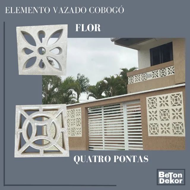 Elemento vazado Cobogó - Super queima de estoque -