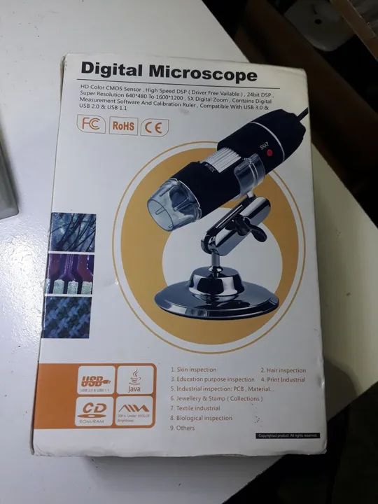 Microscópio digital 1600x - Foto 3