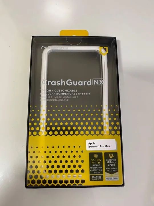 capa bumper hinoshield impact para iphone 7 plus novo