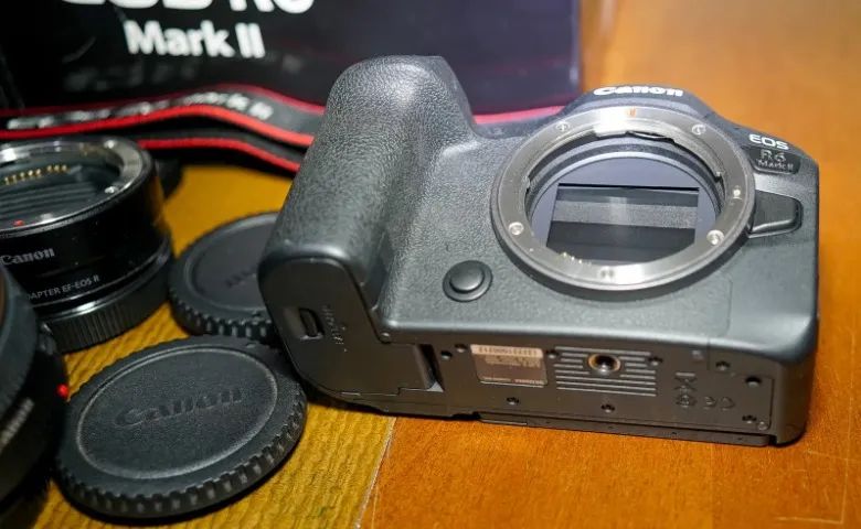 Câmera Canon Eos R6 Mark II mirrorless kit funcionando perfeitamente - Foto 3