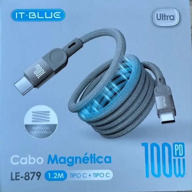 Cabo De Dados E Carregamento Ultra Rápido Tipo C+C