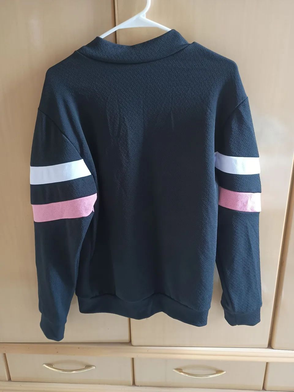 Conjunto calça e blusa em poliéster feminino GG - Foto 3