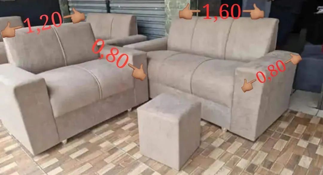 JOGO DE SOFÁ ENTREGA GRÁTIS 
