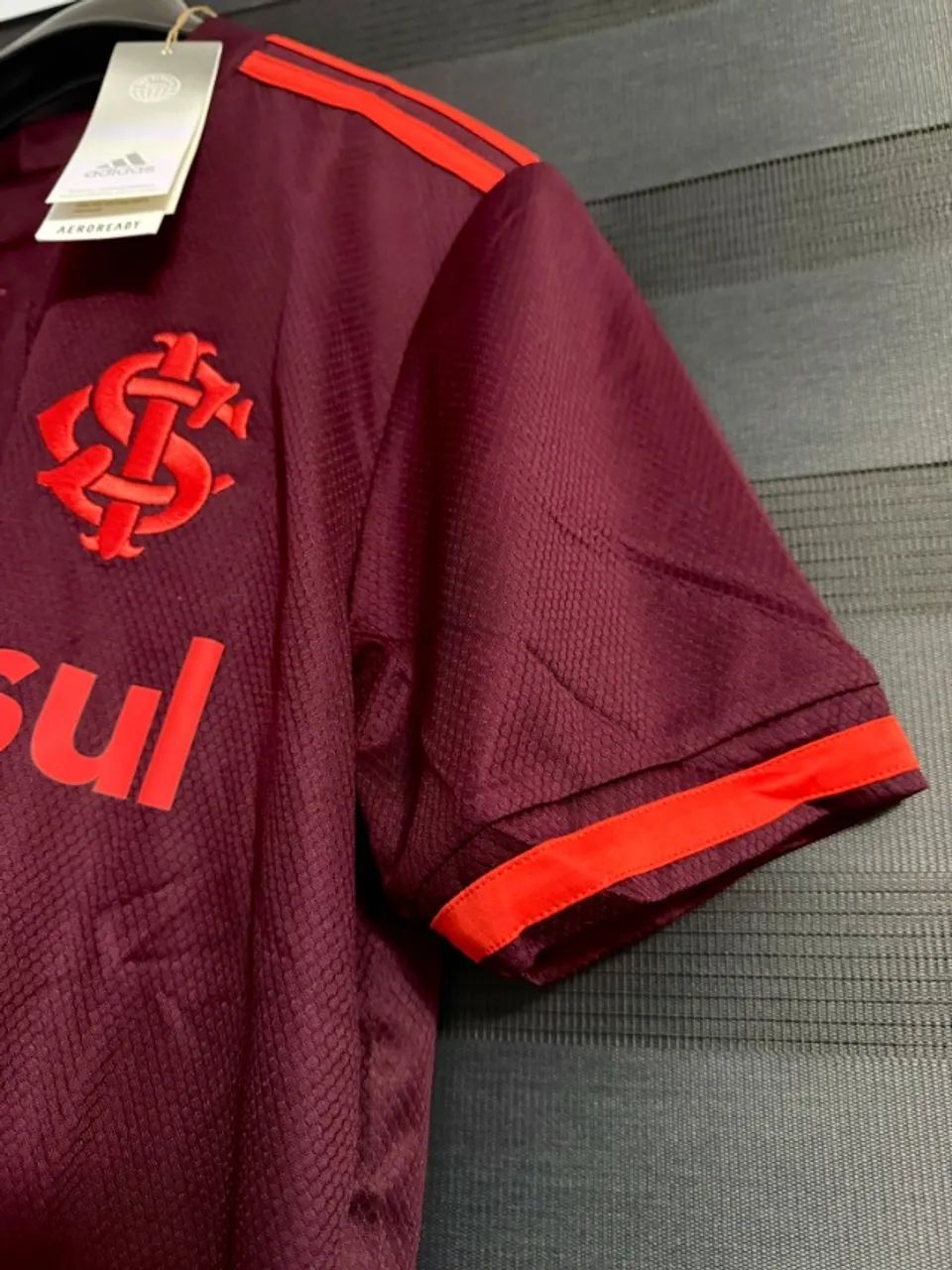 Camisa Internacional III Adidas M 2021 - Foto 3