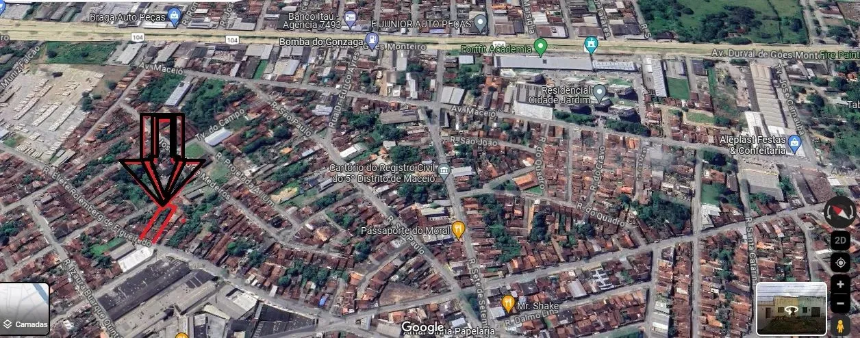 Terreno 750m² entre bairros Tabuleiro Martins e Clima Bom Prox. Fernandes Lima