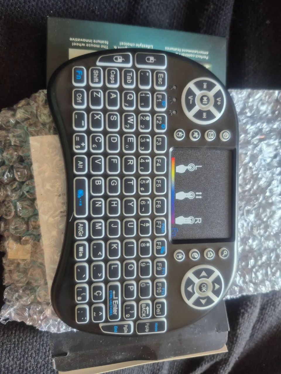 Controle Mini teclado keyboard usb
