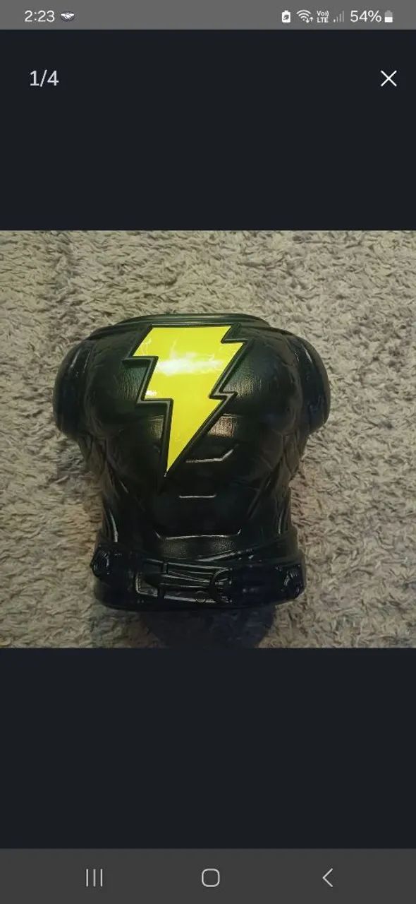 Caneca d pipoca do Shazam